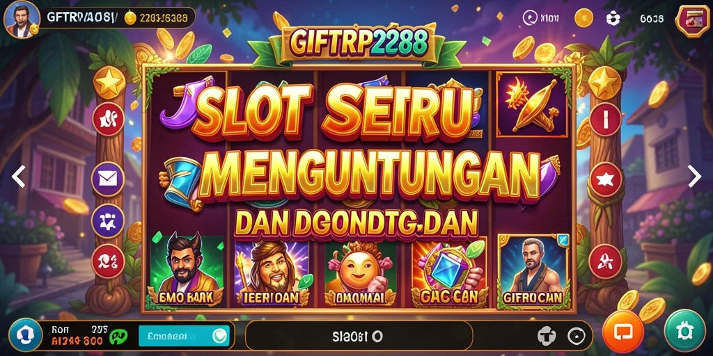 Tampilan gameplay yang menarik dan mendebarkan di GIFTRP288.