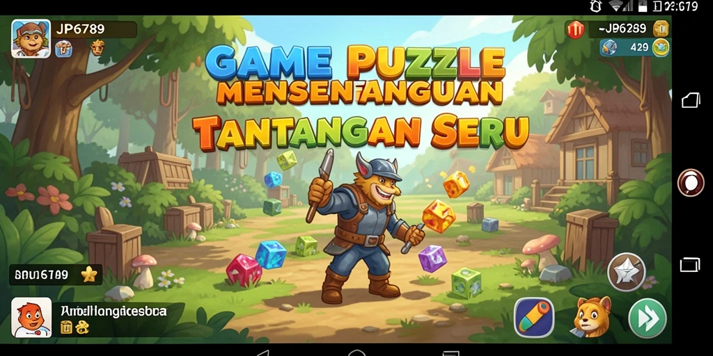 Screenshot JP6789 menampilkan momen seru saat bermain Puzzle dengan gameplay yang menantang.