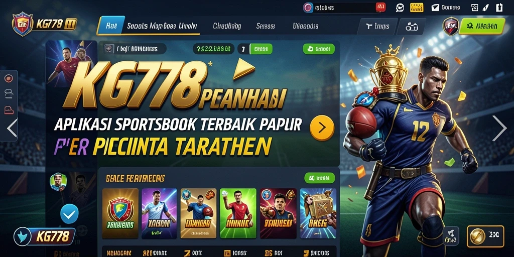 Tampilan menarik dari gameplay Sportsbook di KG778.