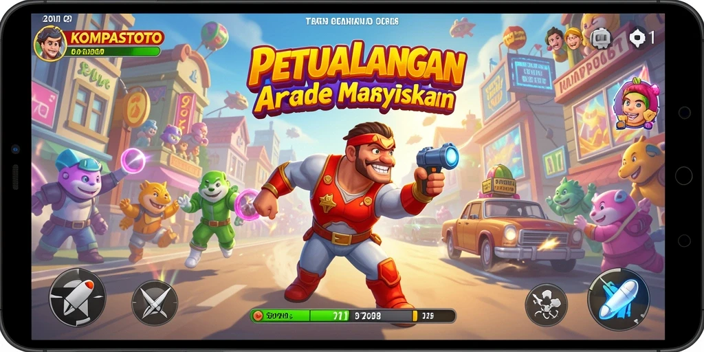 Screenshot dari gameplay menarik KOMPASTOTO yang penuh aksi.