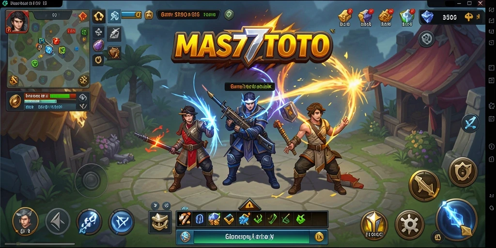 Gameplay seru dan menarik dari MAS77TOTO dalam genre SLG.