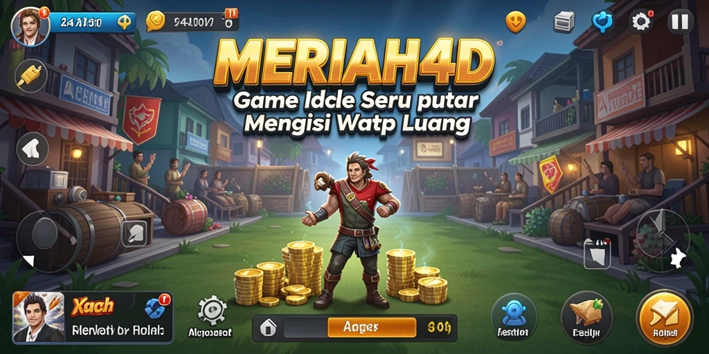 Tampilan gameplay <strong>MERIAH4D</strong> yang seru dan menarik.