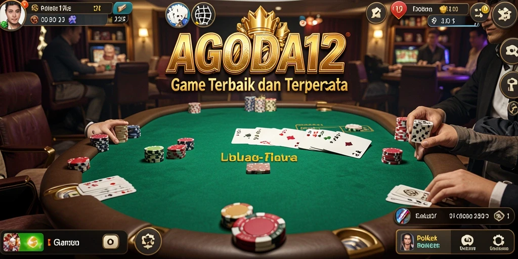 Screenshot gameplay PAGODA127 menunjukkan suasana meja Poker yang seru.