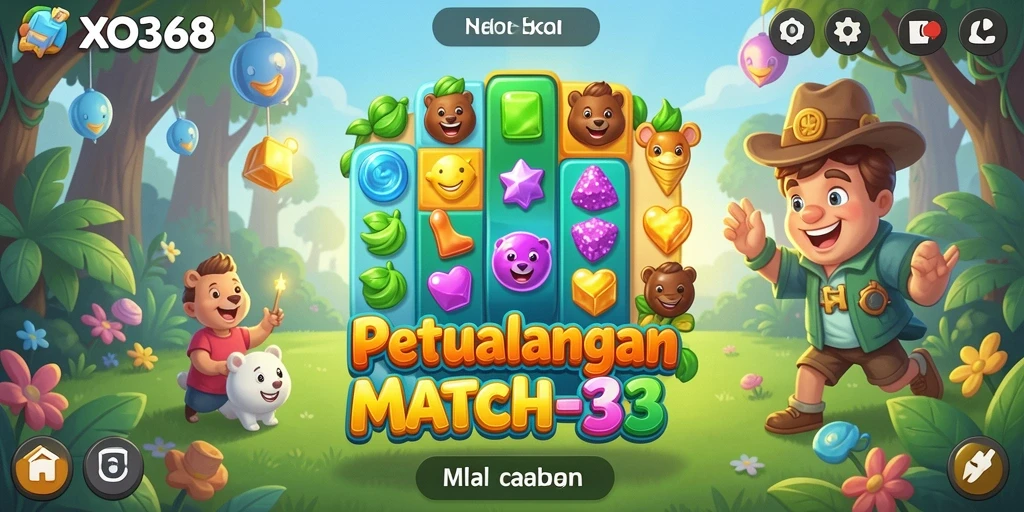 Gameplay menarik dalam XO368 yang penuh warna.